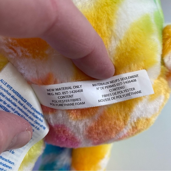 Build-A-Bear Rainbow Safari Wild Style Animal Print 2018 Plush Stuffed BAB 16" - Picture 7 of 13